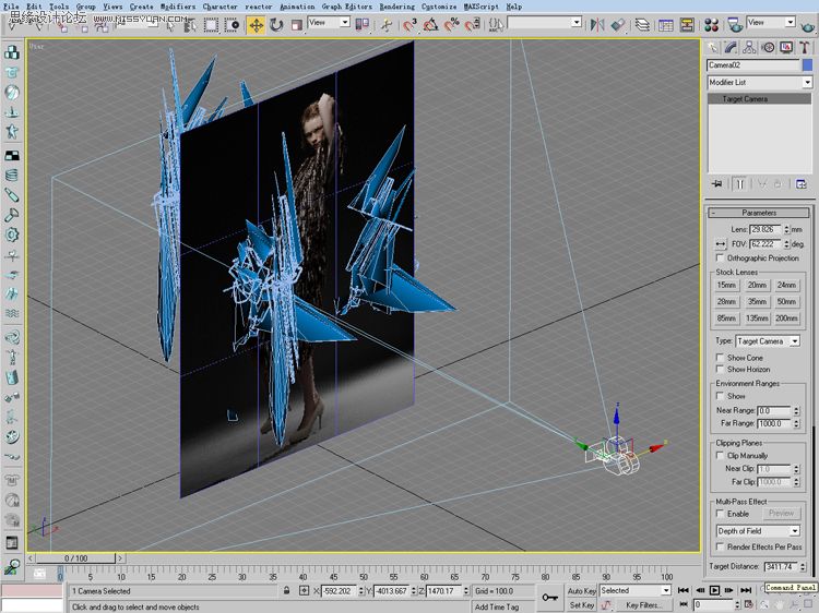 3D MAX+PSVLҕXƬЧ