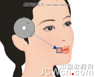 CorelDRAW鼠繪教程:繪制著名詞人李清照