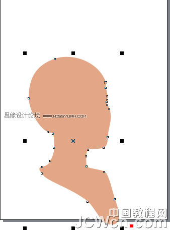 CorelDRAW鼠繪教程:繪制著名詞人李清照