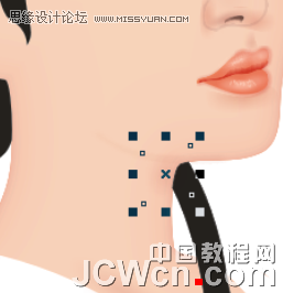 CorelDRAW鼠繪教程:繪制著名詞人李清照