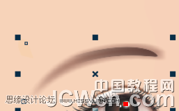CorelDRAW鼠繪教程:繪制著名詞人李清照