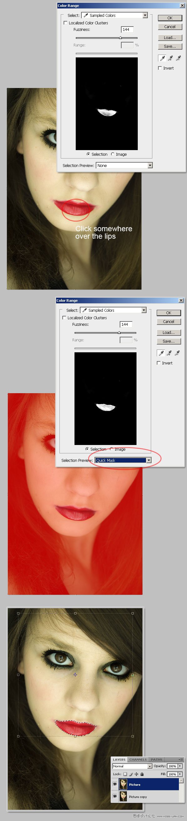 Photoshop制作哥特風格人像效果
