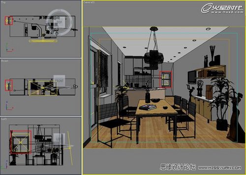 3DMAX實例教程：室內(nèi)光影色彩的表現(xiàn)技法解析
