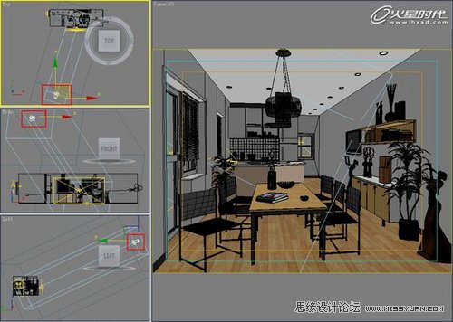 3DMAX實例教程：室內(nèi)光影色彩的表現(xiàn)技法解析