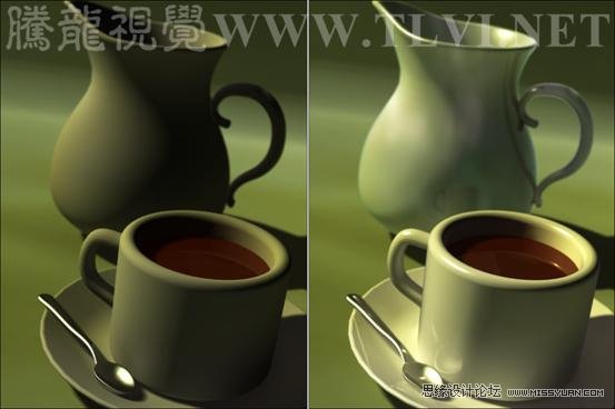 3ds max材質教程:Mental ray陶瓷表現