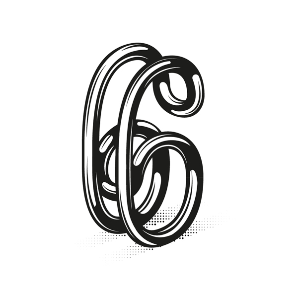 Baimu漂亮的金屬管道字體設(shè)計(jì)欣賞