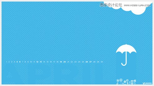 精選2014年4月優秀的日歷桌面壁紙