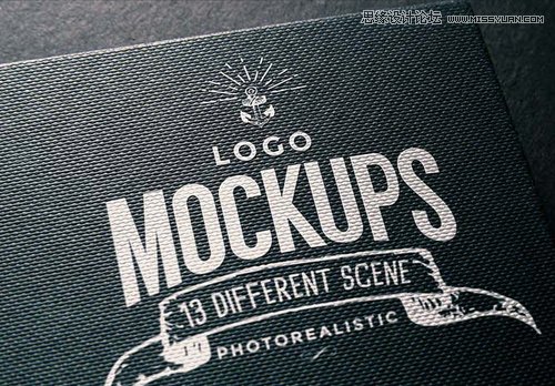 Photorealistic Logo MockUps 25款格調(diào)極高的作品展示模板免費下載