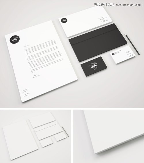 Freebie - Branding Stationery PSD Mockup 25款格調(diào)極高的作品展示模板免費下載