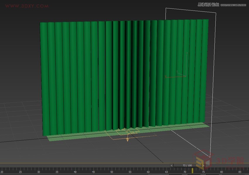 3DMAX制作戶外風(fēng)格翻頁廣告牌效果