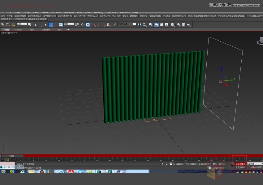 3DMAX制作戶外風(fēng)格翻頁廣告牌效果