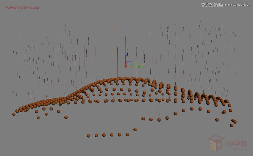 3DMAX制作懸浮球體藝術造型雕塑效果