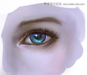 Photoshop繪制漂亮的人像眼睛教程