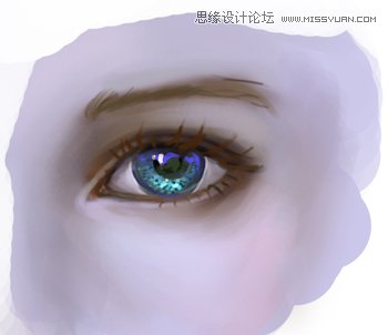 Photoshop繪制漂亮的人像眼睛教程