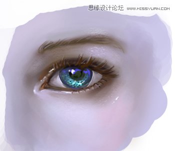 Photoshop繪制漂亮的人像眼睛教程