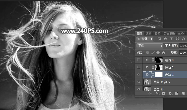 Photoshop多種方法摳出人像亂糟糟的頭發絲