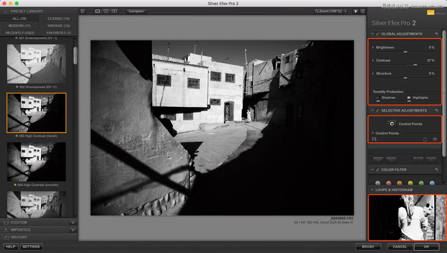 PhotoshopԔSilver Efex Pro 2VRđ