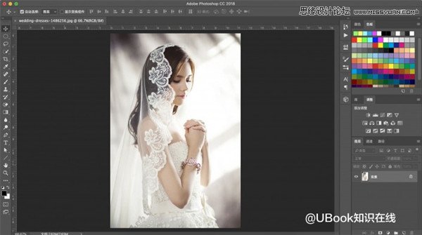 Photoshop調出夢幻唯美風格的少女照片