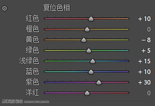 LR教程：調出人像外景質感膠片效果